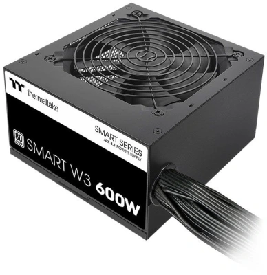 Блок питания Thermaltake ATX 600W Smart W3 Gen.5 80+ white (20+4pin) APFC 120mm fan 4xSATA RTL