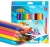 Карандаши цв. Deli EC126-24 Super Wings шестигран. пластик кор.европод. (24шт)