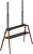 Подставка для телевизора Cactus CS-ST3647BKWN черный/орех 49"-75" макс.40кг напольный