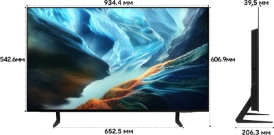Телевизор OLED Samsung 42" QE42S90HAEXPY Series 9 черный графит 4K Ultra HD 120Hz DVB-T2 DVB-C DVB-S2 USB WiFi Smart TV