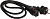 Шнур питания Lanmaster LAN-PP19L/SH-3.0-BK C19-Schuko проводник.:3x1.5мм2 3м 220В 16А черный