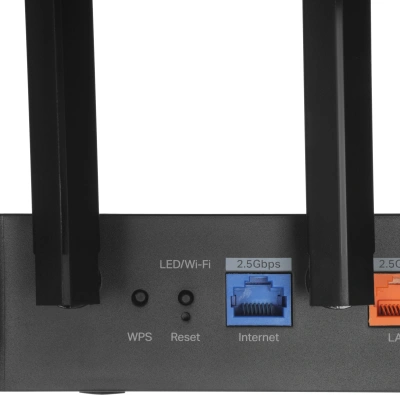 Роутер беспроводной TP-Link Archer BE400 BE6500 100/1000/2500BASE-T черный