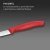 Нож кухонный Victorinox Swiss Classic (6.7601.C1) стальной универсальный для чистки овощей и фруктов лезв.80мм прямая заточка красный Нож кухонный Victorinox Swiss Classic (6.7601.C1) стальной универсальный для чистки овощей и фруктов лезв.80мм прямая заточка красный