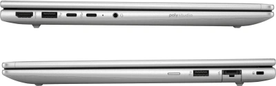 Ноутбук HP ProBook 4 G1a Wolf Pro Ryzen 7 250 16Gb SSD512Gb AMD Radeon 780M 14" IPS WUXGA (1920x1200) Windows 11 Pro silver WiFi BT Cam (BM2B2UT)