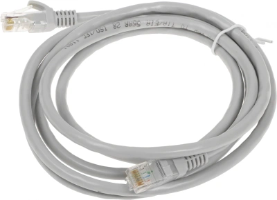 Патч-корд Exegate UTP-RJ45-RJ45-C6-2M-GY 10Гбит/с UTP 4 пары cat.6 CCA 2м серый RJ-45 (m)-RJ-45 (m) (EX272313RUS)
