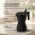 Кофеварка гейзерн. Rondell Kafferro RDS-499 0.3л алюминий темно-серый Кофеварка гейзерн. Rondell Kafferro RDS-499 0.3л алюминий темно-серый