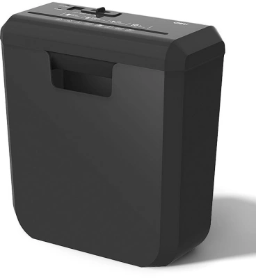 Шредер Deli ET103SC черный с автоподачей (секр.P-4) фрагменты 8лист. 12лтр.