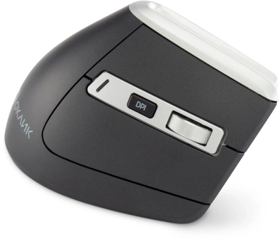 Мышь Оклик 991MW серый оптическая 2400dpi silent беспров. BT/Radio USB для ноутбука 7but (1885263)