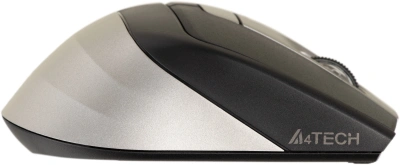 Мышь A4Tech Fstyler FB35 серый оптическая 2000dpi беспров. BT/Radio USB для ноутбука 6but (FB35 SMOKY GREY)