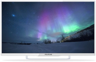 Телевизор LED PolarLine 32" 32PL53TC белый HD 60Hz DVB-T DVB-T2 DVB-C DVB-S2 USB WiFi (RUS)