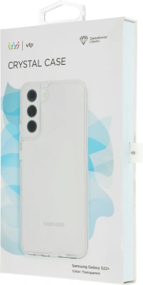 Чехол (клип-кейс) VLP для Samsung Galaxy S22+ VLP-TGS22P-TP прозрачный