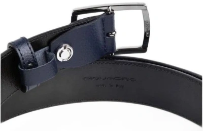 Ремень мужской Piquadro Modus CU6744MOS/BLU 125х3.5см синий натур.кожа