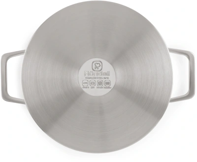 Кастрюля Rondell Verter RDS-2030 4.7л. d=24см (с крышкой) стальной