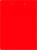 Папка клип-борд Бюрократ -PD602RED A4 пластик 1.2мм красный с крышкой