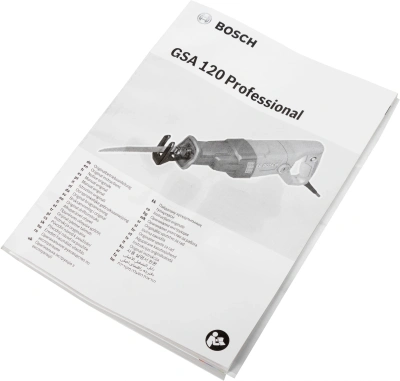 Сабельная пила Bosch GSA 120 1200Вт 3000ход/мин (06016B1020)