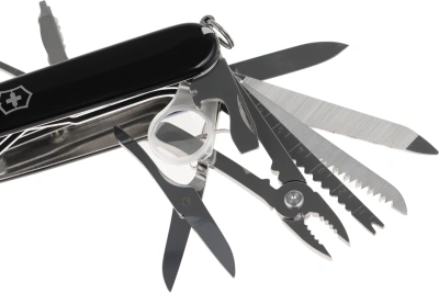 Нож перочинный Victorinox SwissChamp (1.6795.3) 91мм 33функц. черный карт.коробка