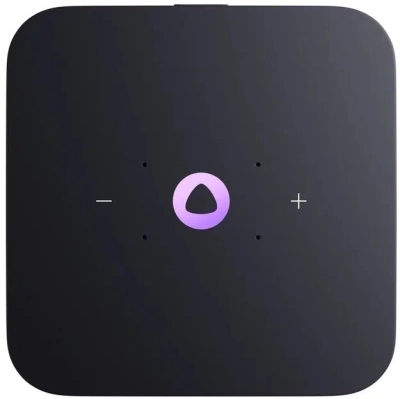 Умная колонка Yandex Станция Миди Алиса серый 24W 1.0 BT/Wi-Fi 10м (YNDX-00054GRY)