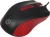Мышь Оклик 225M черный/красный оптическая 1200dpi USB для ноутбука 3but (288237)