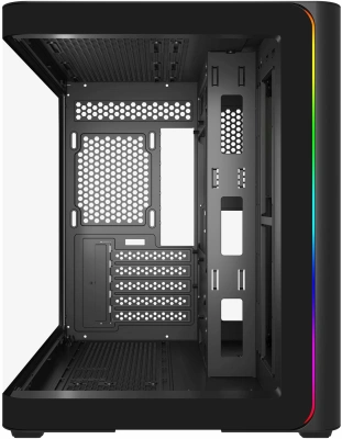 Корпус Bloody BD-CC112 черный без БП mATX 9x120mm 2xUSB3.0 audio bott PSU