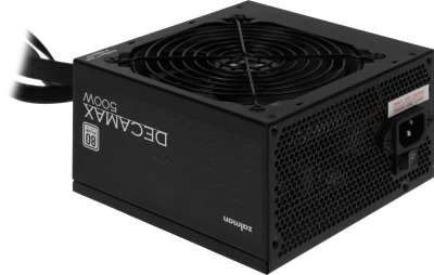 Блок питания Zalman ATX 500W ZM500-LX3 80+ white (20+4pin) APFC 120mm fan 4xSATA RTL