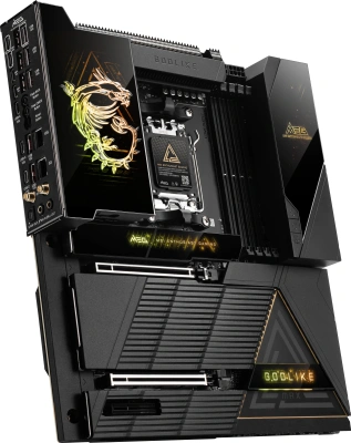 Материнская плата MSI MEG X870E GODLIKE MAX Socket AM5 AMD X870E 4xDDR5 eATX AC`97 8ch(7.1) 1 x 10Gigabit + 1 x 5Gigabit RAID
