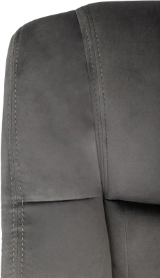 Кресло руководителя Бюрократ T-9925SL Fabric темно-серый Holland 18 крестов. металл хром