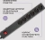 Сетевой фильтр Buro 600SE-1.8-B 1.8м (6 розеток) черный (коробка)