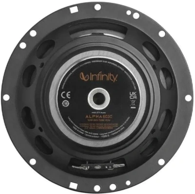 Колонки автомобильные Infinity Alpha 603C 720Вт 90дБ 4Ом 16.5см (6 1/2дюйм) (ком.:4кол.) компонентные двухполосные
