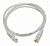 Патч-корд Lanmaster UTP 4 пары cat5E molded 0.5м серый RJ-45 (m)-RJ-45 (m)