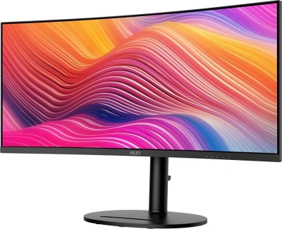 Монитор MSI 34" Modern MD342CQP черный VA LED 21:9 HDMI M/M матовая HAS Piv 3500:1 300cd 178гр/178гр 3440x1440 120Hz DP UW USB 8.05кг