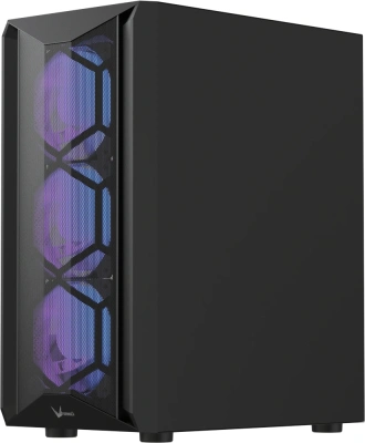 Корпус Formula Air Power G1 Plus черный без БП ATX 5x140mm 1xUSB2.0 1xUSB3.0 audio bott PSU