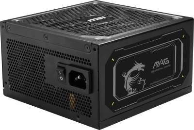 Блок питания MSI ATX 1000W MAG A1000GL PCIE5 80+ gold (20+4pin) APFC 135mm fan 15xSATA Cab Manag RTL