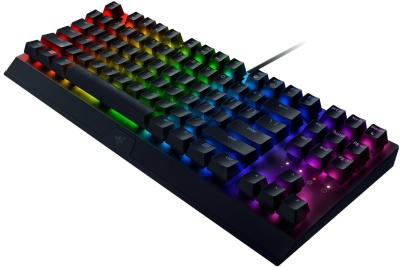 Клавиатура Razer BlackWidow V3 TKL механическая черный/черный USB Multimedia for gamer LED (RZ03-03490700-R3R1) кабель 1.8м