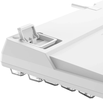 Клавиатура A4Tech MS76 механическая белый USB Multimedia for gamer LED кабель 1.8м