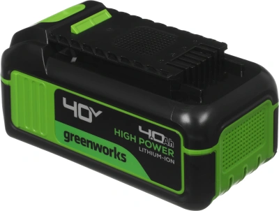Батарея аккумуляторная Greenworks G40HP4 40В 4Ач Li-Ion (2958507)