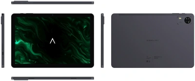 Планшет Digma Pro Zoom T606 (1.6) 8C RAM8Gb ROM128Gb 10.1" IPS 1920x1200 4G Android 14 темно-серый 13Mpix 5Mpix BT WiFi microSD 1Tb 7000mAh 24hr 298hrs