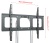 Стойка для телевизора Cactus CS-ST04H черный 37"-70" макс.45кг напольный мобильный