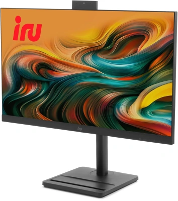 Моноблок IRU Strato 717 27" QHD i7 1255U (1.7) 16Gb SSD1Tb UHDG Windows 11 Pro GbitEth WiFi BT 120W Cam черный 2560x1440