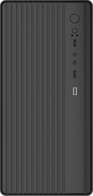 Корпус Accord ACC-M258-01B черный без БП mATX 1x80mm 2xUSB2.0 audio