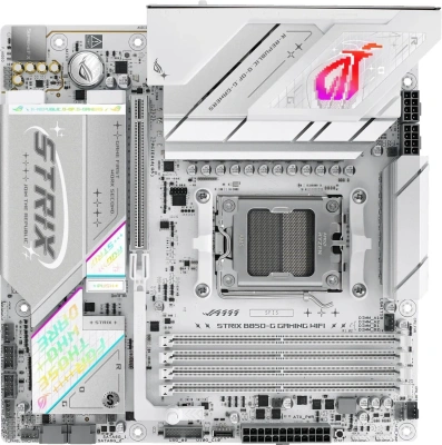 Материнская плата Asus ROG STRIX B850-G GAMING WIFI Socket AM5 AMD B850 4xDDR5 mATX AC`97 8ch(7.1) 2.5Gg RAID+HDMI+DP