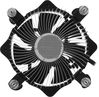 Устройство охлаждения(кулер) Deepcool Alta 9 PWM Soc-1700/1851 черный 4-pin 18-33dB Al 65W 208gr Ret (DP-ICAP-AT9-17)