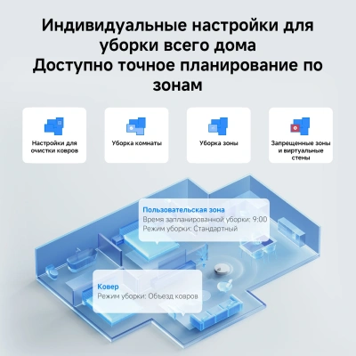 Пылесос-робот Xiaomi S40 140Вт белый
