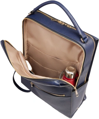 Рюкзак женский Piquadro Patricia CA6839W140BM/BLU темно-синий натур.кожа