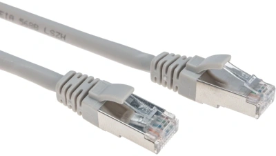 Патч-корд Rexant 02-0210-03 F/UTP RJ-45 вил.-вилка RJ-45 кат.6 0.3м серый LSZH