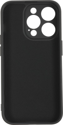 Чехол (клип-кейс) BoraSCO для Apple iPhone 15 Pro Microfiber Case черный (72429)