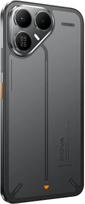 Смартфон Tecno Pova 8 5G 256Gb 8Gb черный моноблок 3G 4G 2Sim 6.76" 1080x2344 Android 16 50Mpix 802.11 a/b/g/n/ac NFC GPS GSM900/1800 Protect