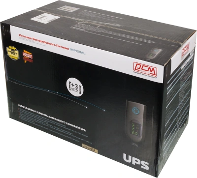 Источник бесперебойного питания Powercom Imperial IMD-1200AP 720Вт 1200ВА черный