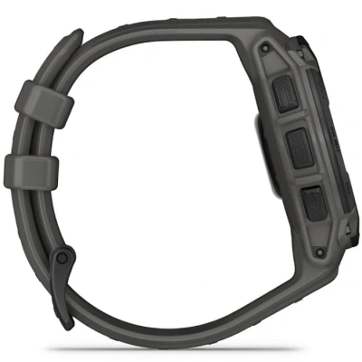 Смарт-часы Garmin Instinct E 45мм 1.4" AMOLED корп.серый рем.серый разм.брасл.:132-213 мм (010-02933-00)