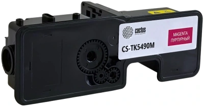 Картридж лазерный Cactus CS-TK5490M TK-5490M пурпурный (2400стр.) для Kyocera ECOSYS PA2101cx/PA2101cwx/MA2101cfx/MA2101cwfx с чипом