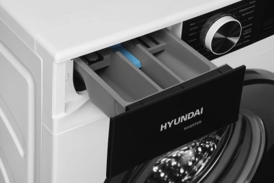 Стиральная машина Hyundai WME7210 класс: A+++ загр.фронтальная макс.:7кг белый инвертор